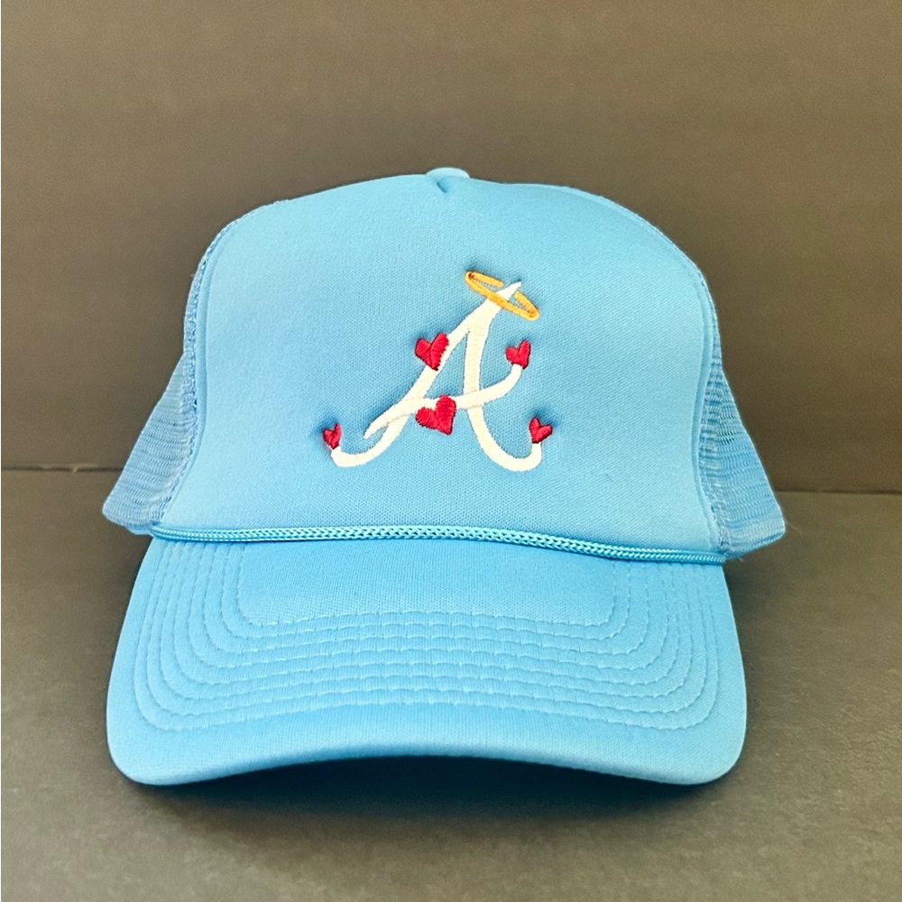LostLove NYC Baby Blue ATL SnapBack Trucker Hat Adult OSFM Adjustable